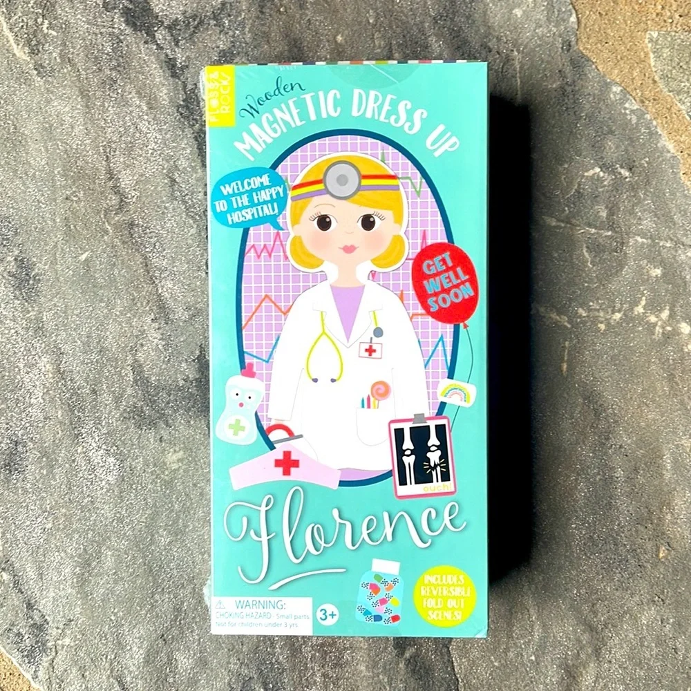 FLOSS AND ROCK FLOSS AND ROCK - FLORENCE MAGNETIC DRESS UP CHARACTER